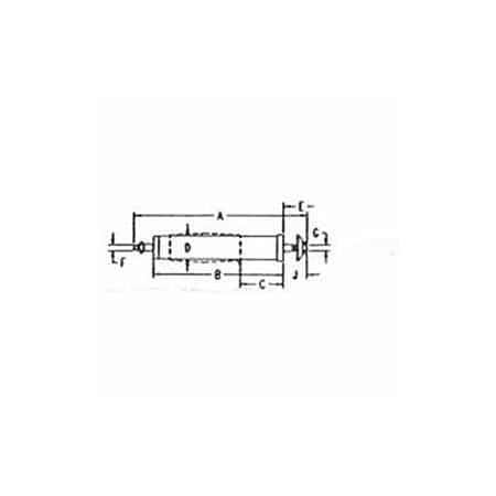 Dumore Dumore External Spindle For Diamond Wheels, Series 57, 1.25 ...