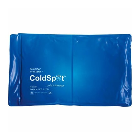 Fabrication Enterprises Relief Pak ColdSpot Reusable Blue Vinyl Cold ...