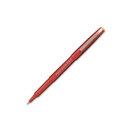 Pilot Pilot® Razor Point Marker Pen, Extra Fine, Red Ink, Dozen 11007 ...