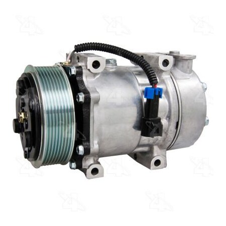 Four Seasons New Sanden/Sankyo SD7H15 Compressor w/ Clutch - 158569 | Zoro