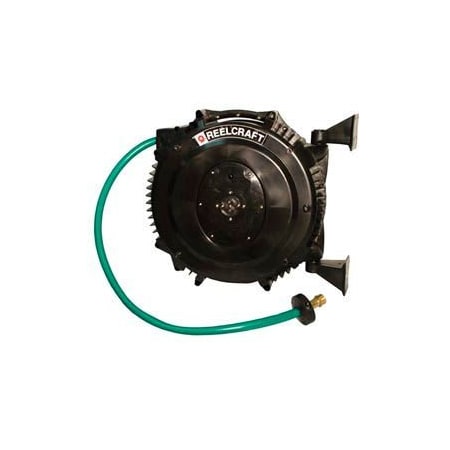 Reelcraft SWA3850 OLP 5/8x 50' 125 PSI Spring Retractable Composite Water  Hose Reel