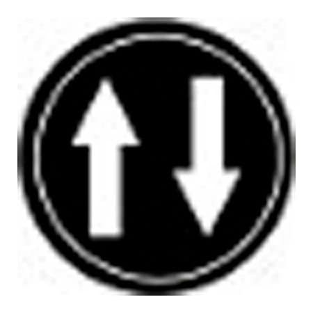 Springer Controls Co T.E.R., Up + Down Black Button Insert, Use w/ MIKE ...