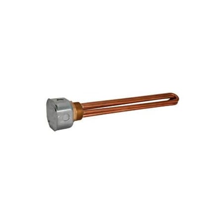 Tempco Electric Heater Corp. Tempco Brass/Copper Immersion Heater, 2 NPT  8D 2000W 240V TSP03214 | Zoro