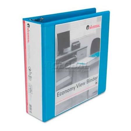 Avery Economy D-Ring Vinyl View Binder, 3" Capacity, Light Blue