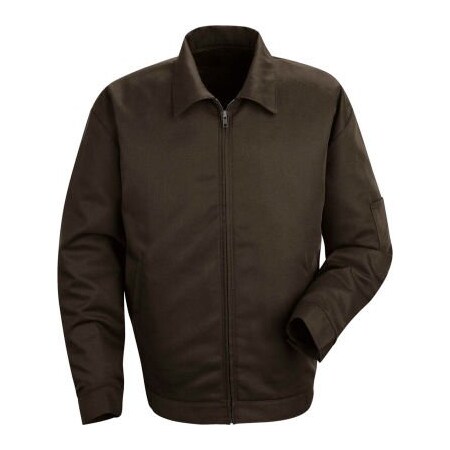 Red Kap¬Æ Slash Pocket Jacket Regular-L Brown JT22