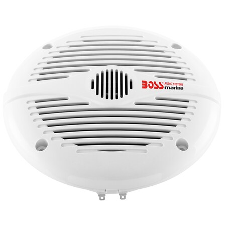 Boss Audio MR60W – Paire Enceintes Marines 6.5" 100W RMS 200W Max + Joints & Visserie – Étanchéité Totale Pour Bateau, Piscine, Jet-Ski