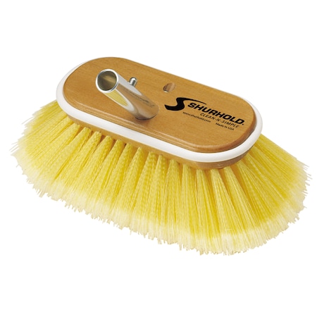 6" Polystyrene Soft Bristles Deck Brush
