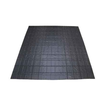 Us Cargo Control Heavy Duty Tarp, Black HMT3030-BLK | Zoro