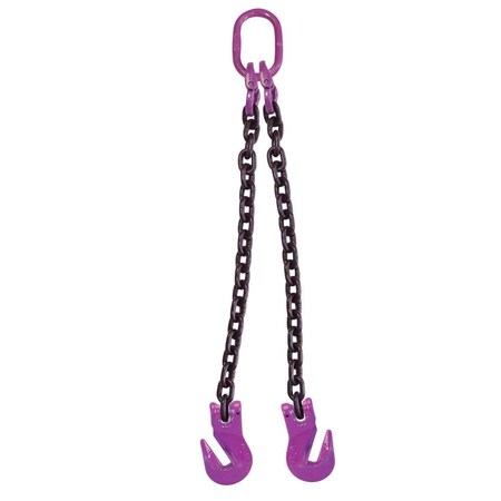 Grade 100 Chain Sling 5/8 x 6 Single Leg with Grab Hook Grade 100 Chain Sling 5/8 x 6 Single Leg with Grab Hook