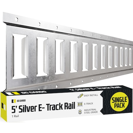 Dc Cargo Galvanized Horizontal E-Track Tie-down Rail 5HETZ | Zoro