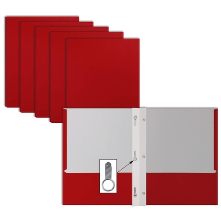 Term Paper Folder Better Office Products 2 Pocket Paper Folders Portfolio W/Prongs, Matte ...