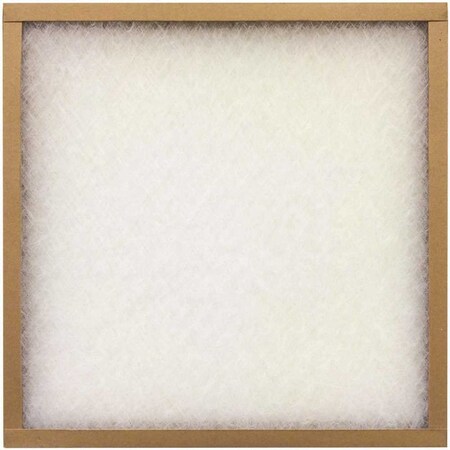 Zoro Select 5C427 Fiberglass Air Filter Roll – 20" X 85' X 1", MERV 7, 60% Efficiency, Blue/White