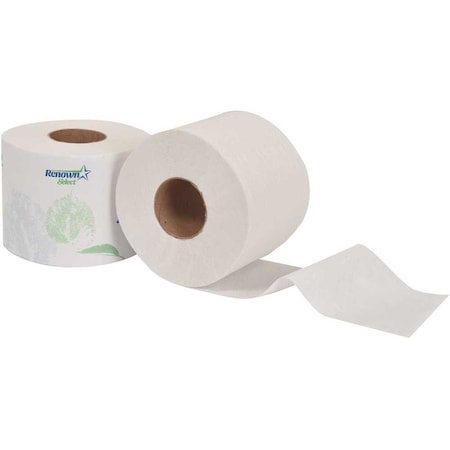 Renown Single Roll Banded 2-Ply 3.75 in. x 4 in. Toilet Paper 616 ...