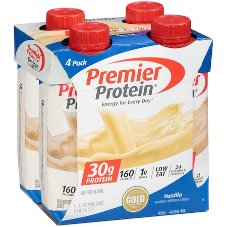 Premier Protein Protein Shake Vanilla 11 fl. oz., PK12