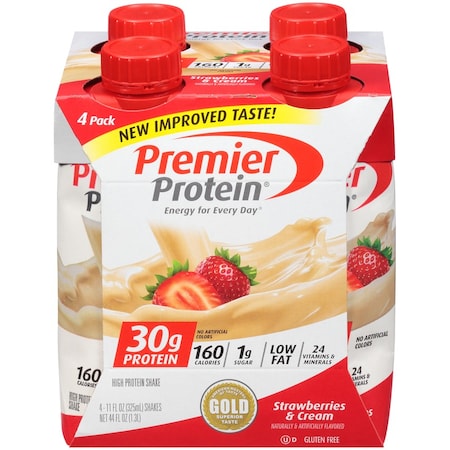 Premier Protein Protein Shake Strawberries & Creme 11 fl. oz., PK12