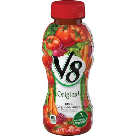 V8 V8 Original Juice 12 oz. Bottle,  PK12 000013804