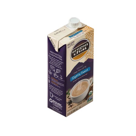 Oregon Chai Tea Container Slightly Sweet Chai Tea 32 fl. oz., PK6 ...