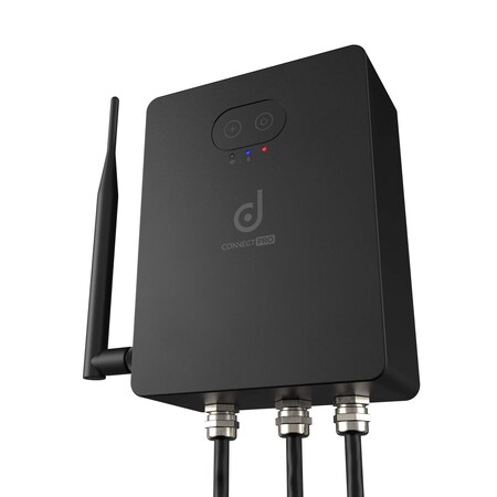 Connect Pro 200W Low Voltage Smart Transformer, Black