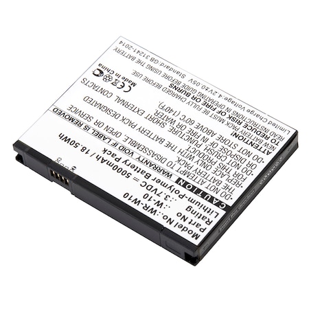 Ultralast Wireless Router Battery, WR-W10 WR-W10 | Zoro