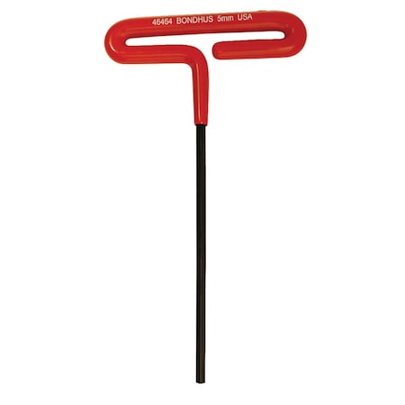 Bondhus 46464 T-Griff Innensechskantschlüssel 5mm – 2er-Set Mit Proguard-Beschichtung, 172mm Länge