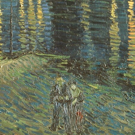 Design Toscano La Nuit Etoilee, 1889: Canvas Replica Painting: Large ...
