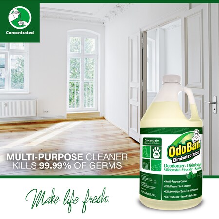 OdoBan Fogging Deodorizer Concentrate – 1 Gallon, Multi-Purpose Odor Eliminator For Homes & Cars 1 thumbnail image