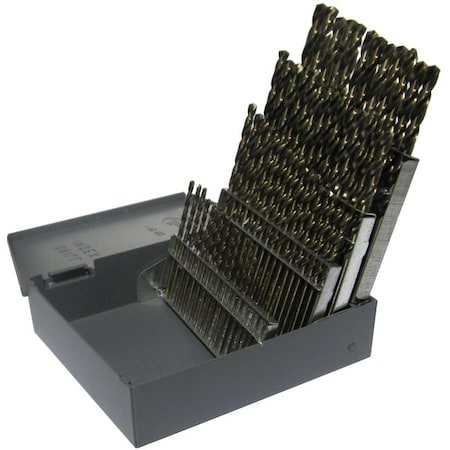 Left Hand Jobber Length Drill Bit Set 
