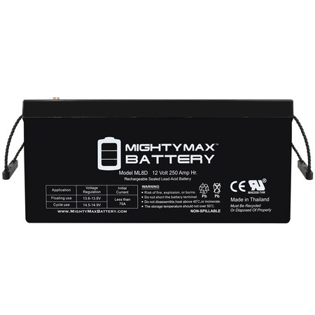 Mighty Max 12V 5AH SLA Battery - ML5-1226703 For Alarm Systems, Scooters, Ride-On Toys
