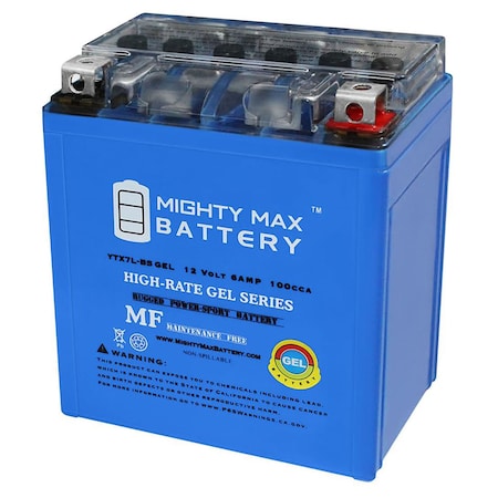 Mighty Max 12V 7.2AH SLA Battery – Replaces ION Audio Block Rocker IPA56B – ML7-121911111262