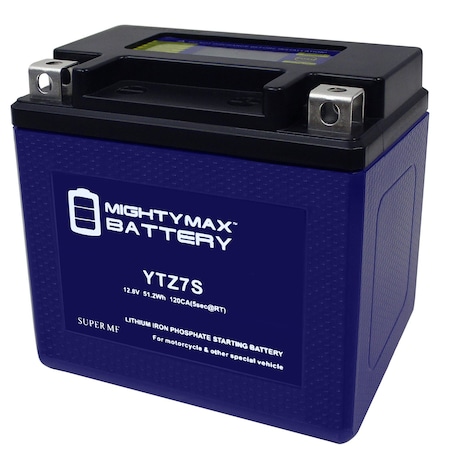 Mighty Max Battery YTZ7S Lithium Battery Replacement for Honda 250