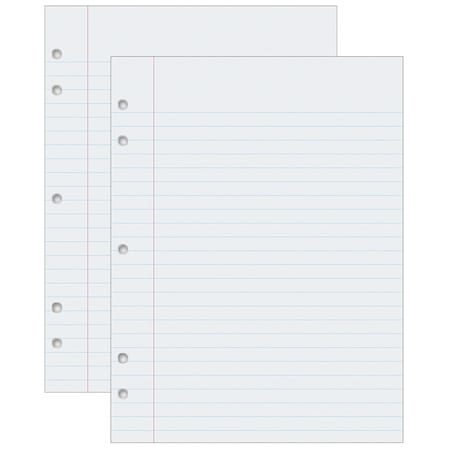 Pacon Composition Paper, 5-Hole Punched, 8