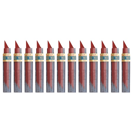 Pentel® Super Hi-Polymer® Leads, 0.7 mm, Medium, HB, 30 Leads Per Tube