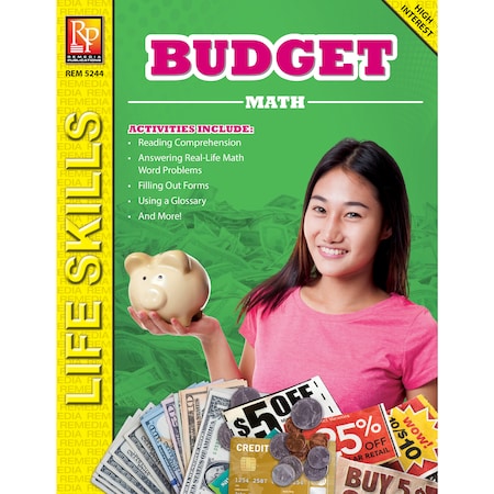 Remedia Publications Budget Math - Life Skills Math Series REM 5244 | Zoro
