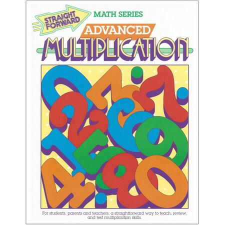Remedia Publications Straight Forward Math, Advanced Multiplication REM ...