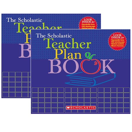 Scholastic Teaching Resources Teacher Plan Book (Updated), PK2 SC ...