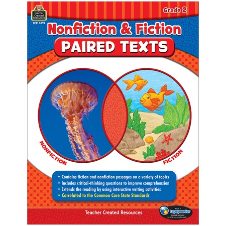 Teacher Created Resources Nonfiction and Fiction Paired Texts, Grade 2 ...
