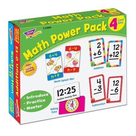 Trend Enterprises Math Power Pack Card Set T23904 | Zoro
