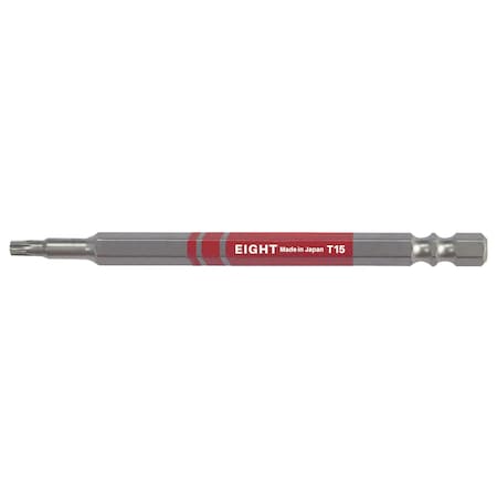 Eight Tool EX-IMPACT HIGH IMPACT TORX BIT 6.35MM SHANK 9&13MM GROOVE ...