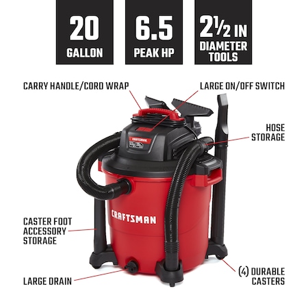 Craftsman 20 Gallon Shop Vac