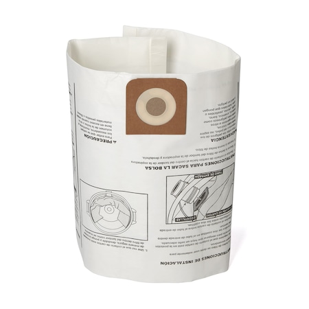 Craftsman Fine Dust Wet/Dry Vac Dust Bags for 16 and 20 Gallon Shop Vacuums, 2PK CMXZVBE38750