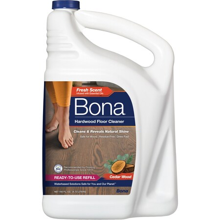 Bona Cedarwood Scent Floor Cleaner Refill Liquid 160 oz WM700056013 | Zoro
