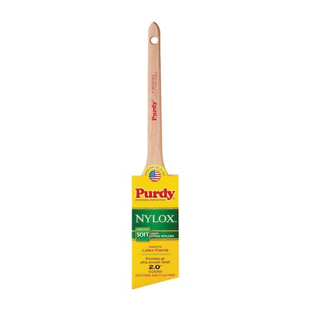 Purdy 144080215 Nylox Dale Hoekige verfkwast, Tynex nylon, 63 mm