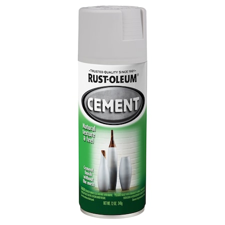 rustoleum spray paint cement