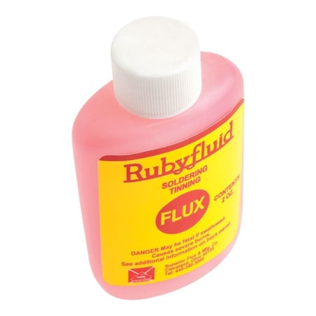 Forney Industires Forney Ruby Fluid 2 oz Lead-Free Soldering Liquid Flux 1  pc 38120