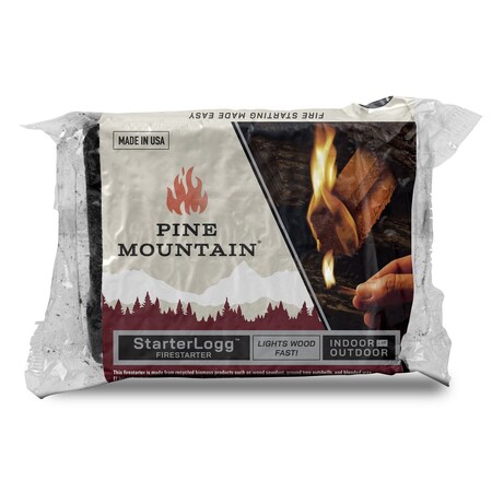 Pine Mountain Starter Logg Pine Sawdust Fire Starter , 4PK 514-158-814 |  Zoro