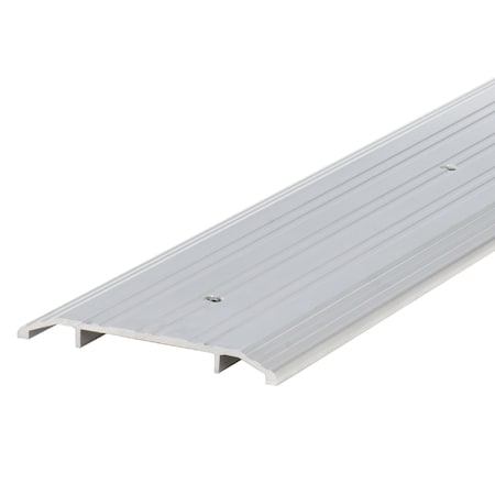 M-D 0.5 H X 5 in. W X 72 in. L Mill Aluminum Fluted Saddle Threshold ...
