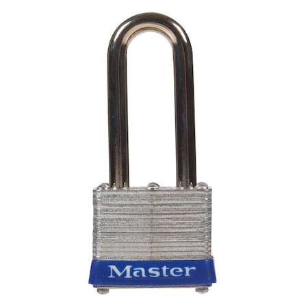 Master Lock Padlock, Solid Brass Lock, 3/4 in. Wide, 120Q (Pack of 4-Keyed Alike