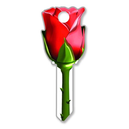 Lucky Line Key Shapes Rose House Key Blank SC1 Double For Schlage B107S ...