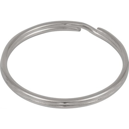 Split Ring Key Pump Hillman Key Ring, Tempered Steel, Split Rings/Cable Rings, 50 PK 703526 ...