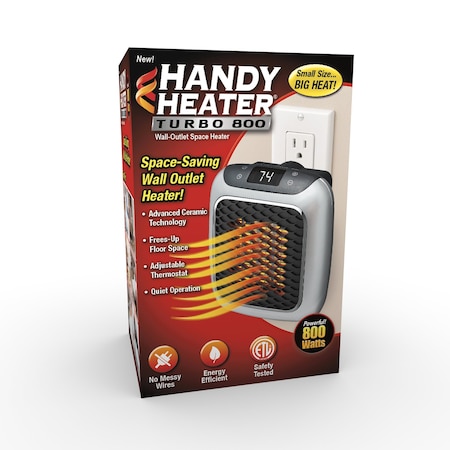 Handy Heater Turbo 800 Space Heater HEATTB-MC12/4 | Zoro